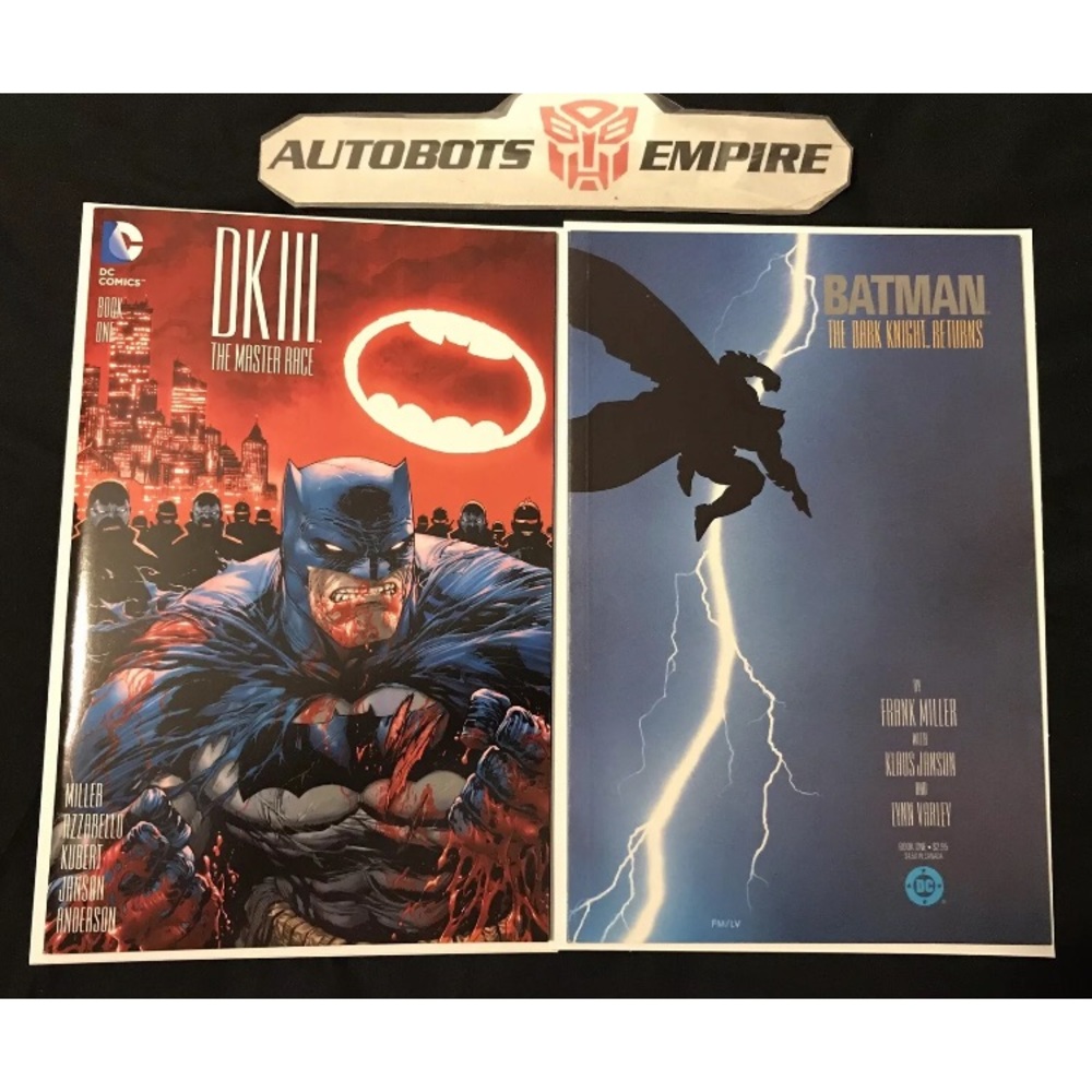 DC Batman Dark Knight DkIII Master Race Returns Book 1 Comic Kirkham Miller NM X